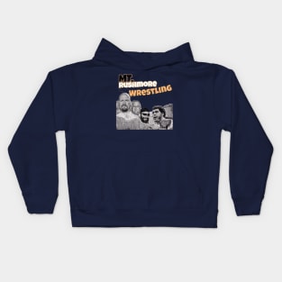 My. Rushmore of Wrestling Kids Hoodie